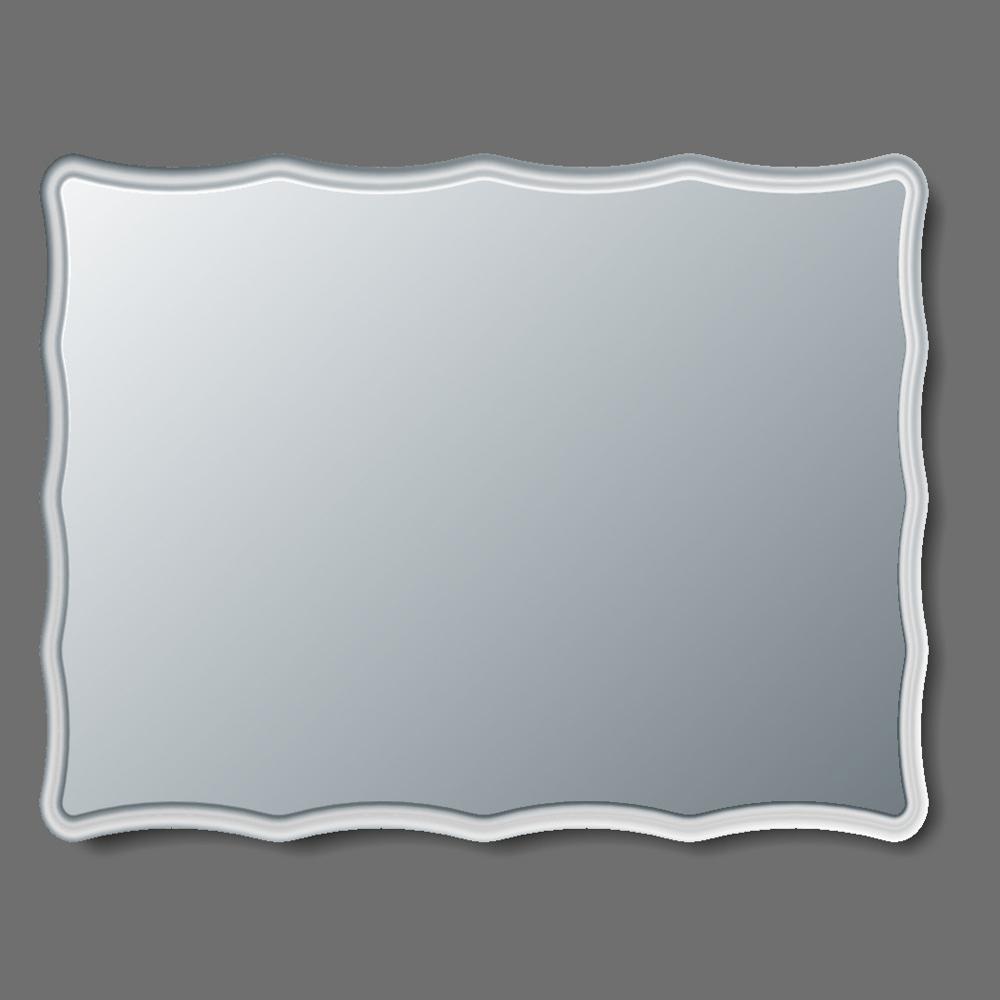 Eviva Curvy 31″ Frameless Bathroom Wall Mirror Wall Mirror Eviva 