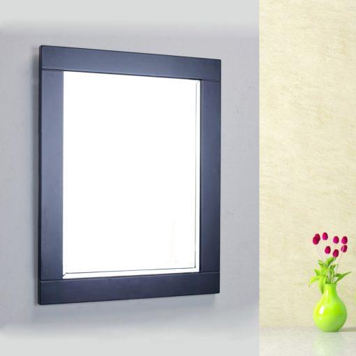 Eviva Aberdeen® 24″ Framed Bathroom Wall Mirror Wall Mirror Eviva Espresso 