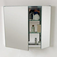 Thumbnail for Eviva Lazy 30 inch Mirror Medicine Cabinet with No Light Bathroom Vanity Eviva 