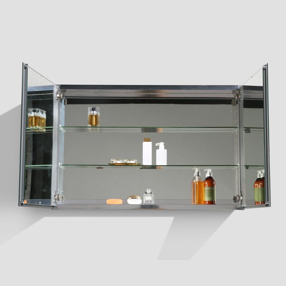 Eviva Lazy 40 inch Mirror Medicine Cabinet with No Light Bathroom Vanity Eviva 