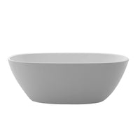 Thumbnail for Eviva Clair 67″ Freestanding White Acrylic Bathtub Bathroom Vanity Eviva 