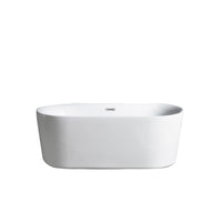 Thumbnail for Eviva Tiffany Free Standing 60″ Acrylic Bathtub Bathroom Vanity Eviva 