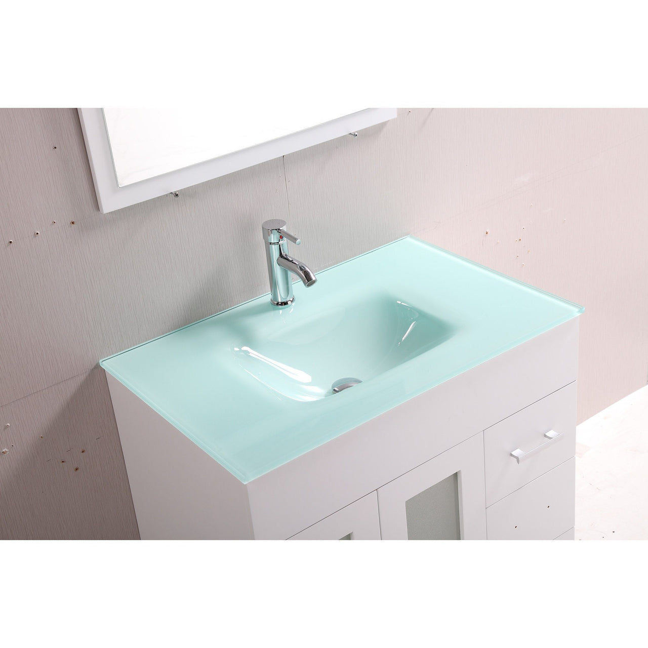 Eviva Shore 30" Modern Bathroom Vanity with Integrate Glass Sink Vanity Eviva 