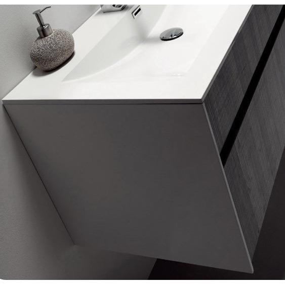 Eviva Ashy 32" Wall Mount Modern Bathroom Vanity Set Grey w/ Soft Closing Drawer Vanity Eviva 