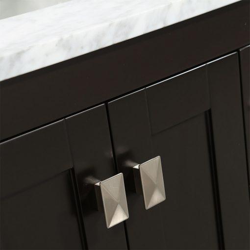 Eviva Hampton 36″ Transitional Bathroom Vanity w/ White Carrara Top Vanity Eviva 