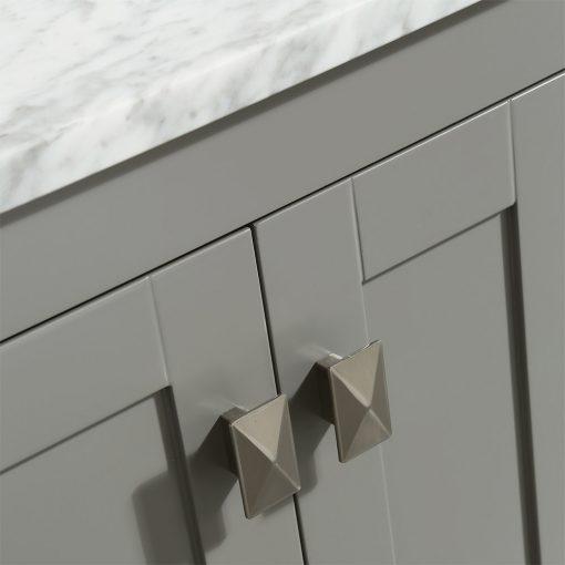 Eviva Hampton 36″ Transitional Bathroom Vanity w/ White Carrara Top Vanity Eviva 