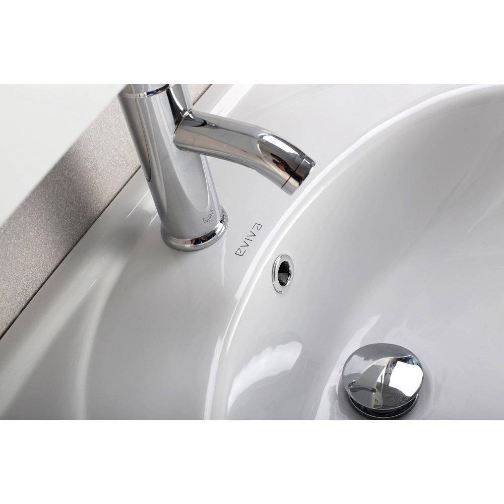 Eviva TUX® 24" Inch White Bathroom Vanity with a white Porcelain Sink Vanity Eviva 