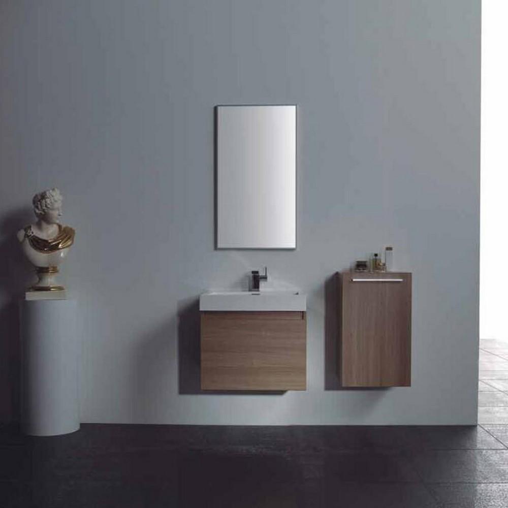 Eviva Drop 24″ Light-Oak Wall Mount Modern Bathroom Vanity with White Integrated Acrylic Sink Vanity Eviva 