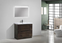 Thumbnail for Eviva Smile 36″ Floor Mount Modern Bathroom Vanity Bathroom Vanity Eviva 