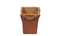 Thumbnail for English Square Pot Cast Stone Outdoor Garden Planter Tuscan Basins 