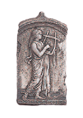 Epato Ruin Plaque Cast Stone Outdoor Asian Collection Wall Ornament Tuscan 