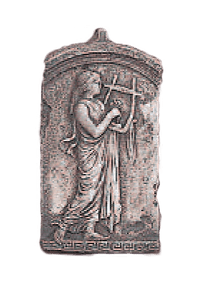 Thumbnail for Epato Ruin Plaque Cast Stone Outdoor Asian Collection Wall Ornament Tuscan 