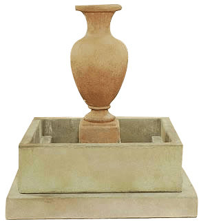 Etruscan Urn Outdoor Cast Stone Garden Fountain Fountain Tuscan 