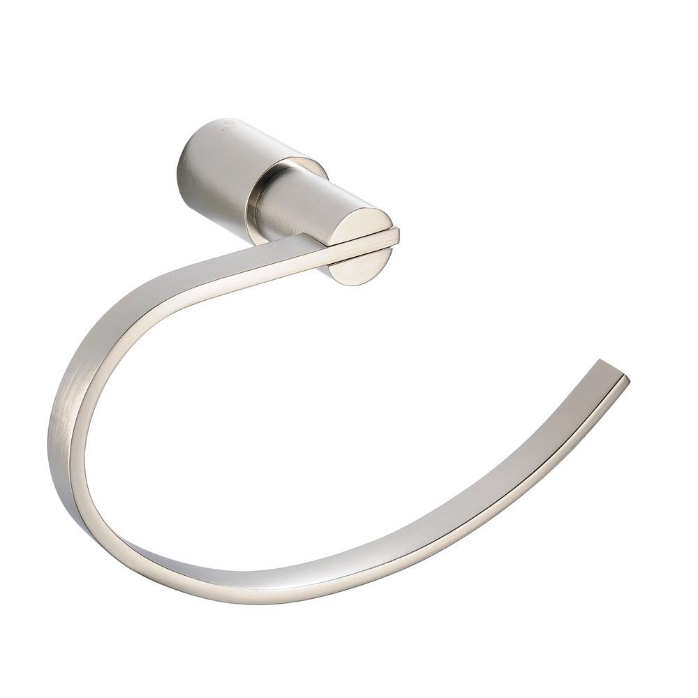 Fresca Magnifico Towel Ring - Brushed Nickel Towel Ring Fresca 