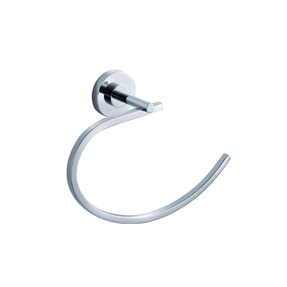 Fresca Alzato Towel Ring - Chrome Towel Ring Fresca 