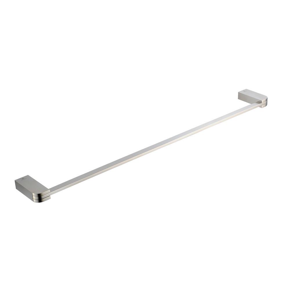 Fresca Solido 23" Towel Bar - Brushed Nickel Towel Bar Fresca 