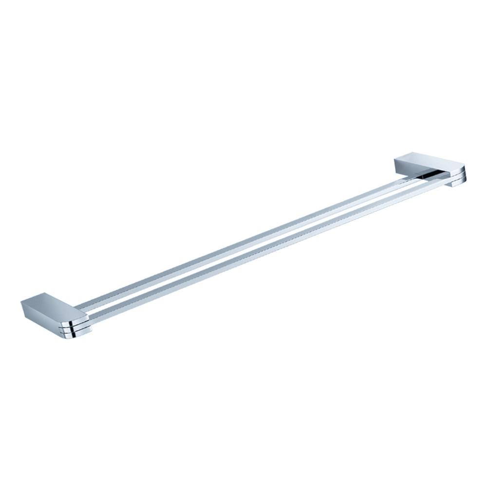 Fresca Solido 19" Double Towel Bar - Chrome Towel Bar Fresca 