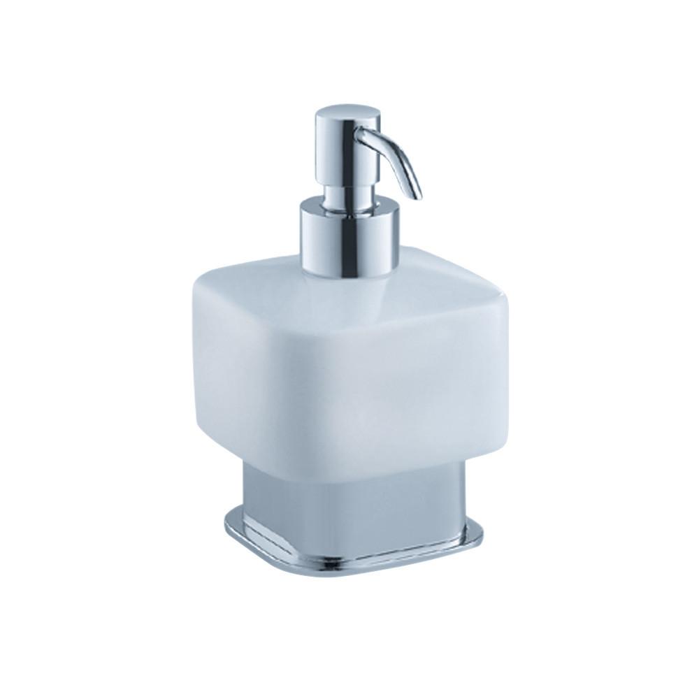 Fresca Solido Lotion Dispenser (Free Standing) - Chrome Soap Dispenser Fresca 