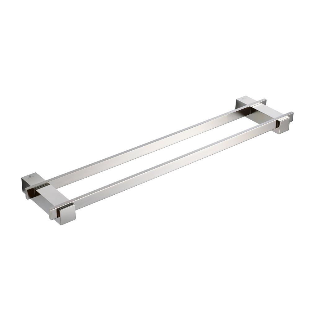 Fresca Ellite 18" Double Towel Bar - Brushed Nickel Towel Bar Fresca 