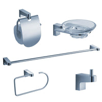 Thumbnail for Fresca Generoso 5-Piece Bathroom Accessory Set - Chrome Bathroom Accessory Set Fresca 