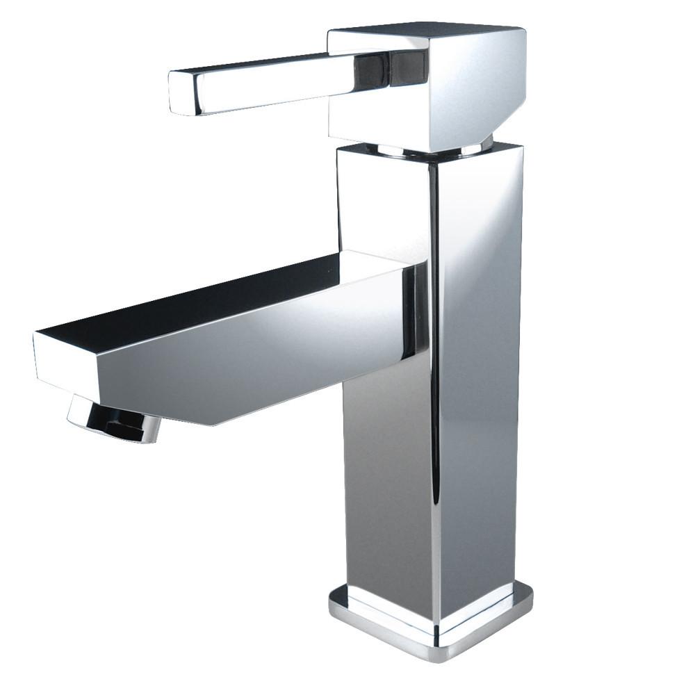 Fresca Bevera Single Hole Mount Bathroom Vanity Faucet - Chrome Bathroom Faucet Fresca 