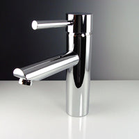 Thumbnail for Fresca Tartaro Single Hole Mount Bathroom Vanity Faucet - Chrome Vanity Faucet Fresca 