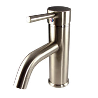 Thumbnail for Fresca Sillaro Single Hole Mount Bathroom Vanity Faucet - Brushed Nickel Vanity Faucet Fresca 