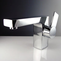 Thumbnail for Fresca Isarus Single Hole Mount Bathroom Vanity Faucet - Chrome Vanity Faucet Fresca 