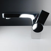 Thumbnail for Fresca Isarus Single Hole Mount Bathroom Vanity Faucet - Chrome Vanity Faucet Fresca 