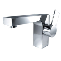 Thumbnail for Fresca Isarus Single Hole Mount Bathroom Vanity Faucet - Chrome Vanity Faucet Fresca 