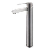 Thumbnail for Fresca Livenza Single Hole Vessel Mount Bathroom Vanity Faucet - Brushed Nickel Vanity Faucet Fresca 