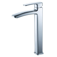 Thumbnail for Fresca Fiora Single Hole Vessel Mount Bathroom Vanity Faucet - Chrome Bathroom Faucet Fresca 