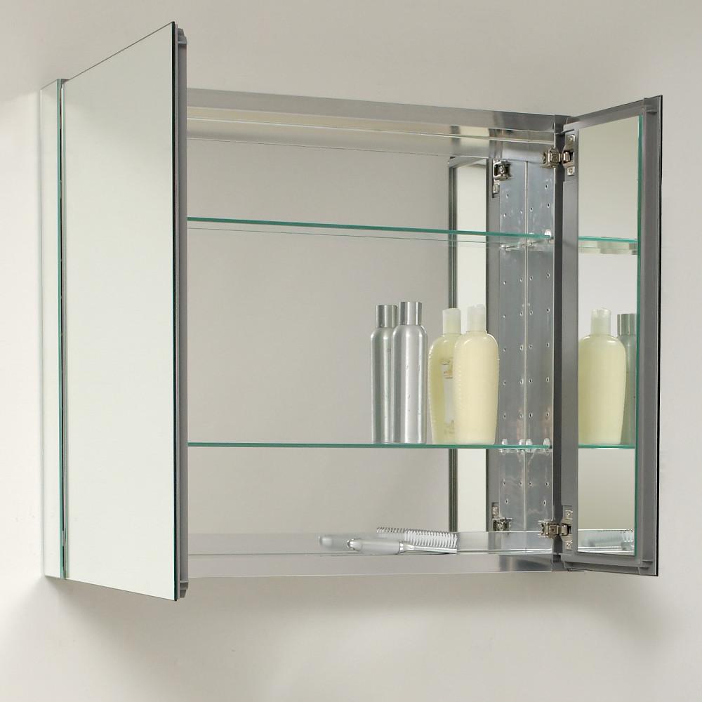 Fresca 30" Wide Bathroom Medicine Cabinet w/ Mirrors Medicine Cabinet Fresca 