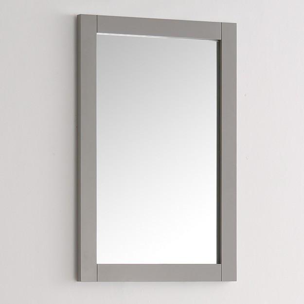 Fresca Hartford 20" Gray Traditional Bathroom Mirror Mirror Fresca 