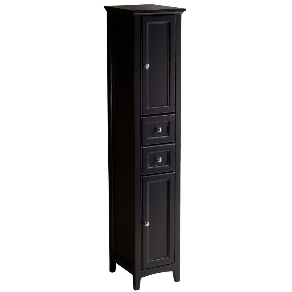 Fresca Oxford Espresso Tall Bathroom Linen Cabinet Linen Cabinet Fresca 