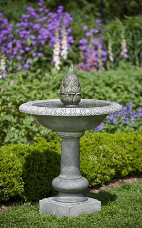 Williamsburg Pineapple Ftn (5pc) Outdoor Garden Fountains Fountain Campania International 