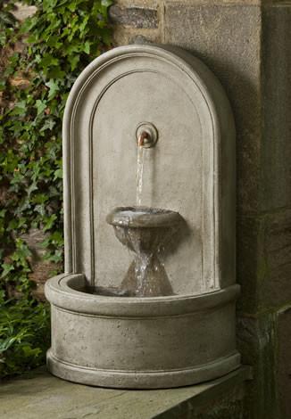 Colonna Outdoor Garden Wall Fountain Fountain Campania International 
