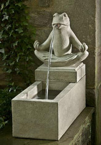 Thumbnail for Zen Plinth Outdoor Garden Fountains Fountain Campania International 