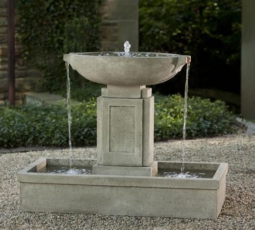 Austin Outdoor Garden Water Fountain Fountain Campania International 