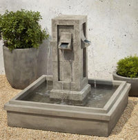 Thumbnail for Pallisades Outdoor Garden Fountains Fountain Campania International 