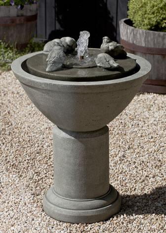 Passaros II Outdoor Garden Fountains Fountain Campania International 