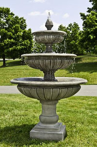 Thumbnail for Three Tier Longvue Outdoor Garden Fountains Fountain Campania International 