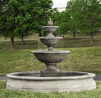 Thumbnail for Monteros in Basin Outdoor Garden Fountains Fountain Campania International 