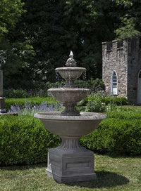 Thumbnail for Fonthill Tiered Outdoor Garden Fountain Fountain Campania International 