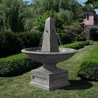 Thumbnail for Condotti Obelisk Outdoor Garden Fountain Fountain Campania International 