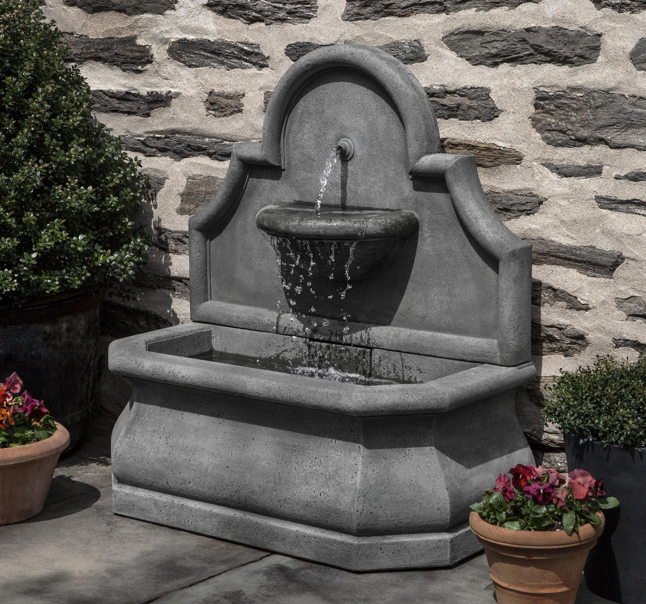 Campania International Cast Stone Segovia Fountain Fountain Campania International 