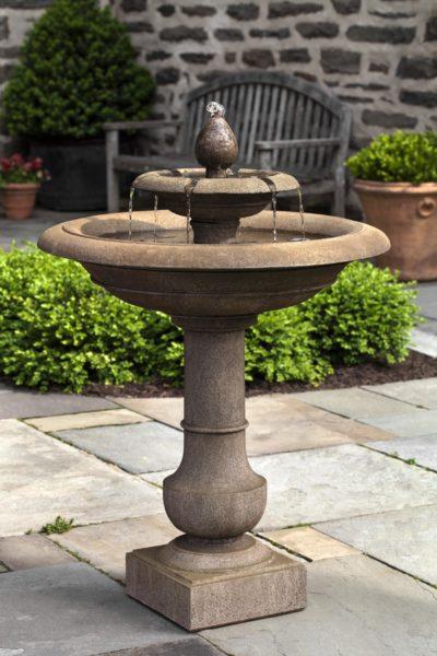 Campania International Cast Stone Palos Verdes Fountain Fountain Campania International 