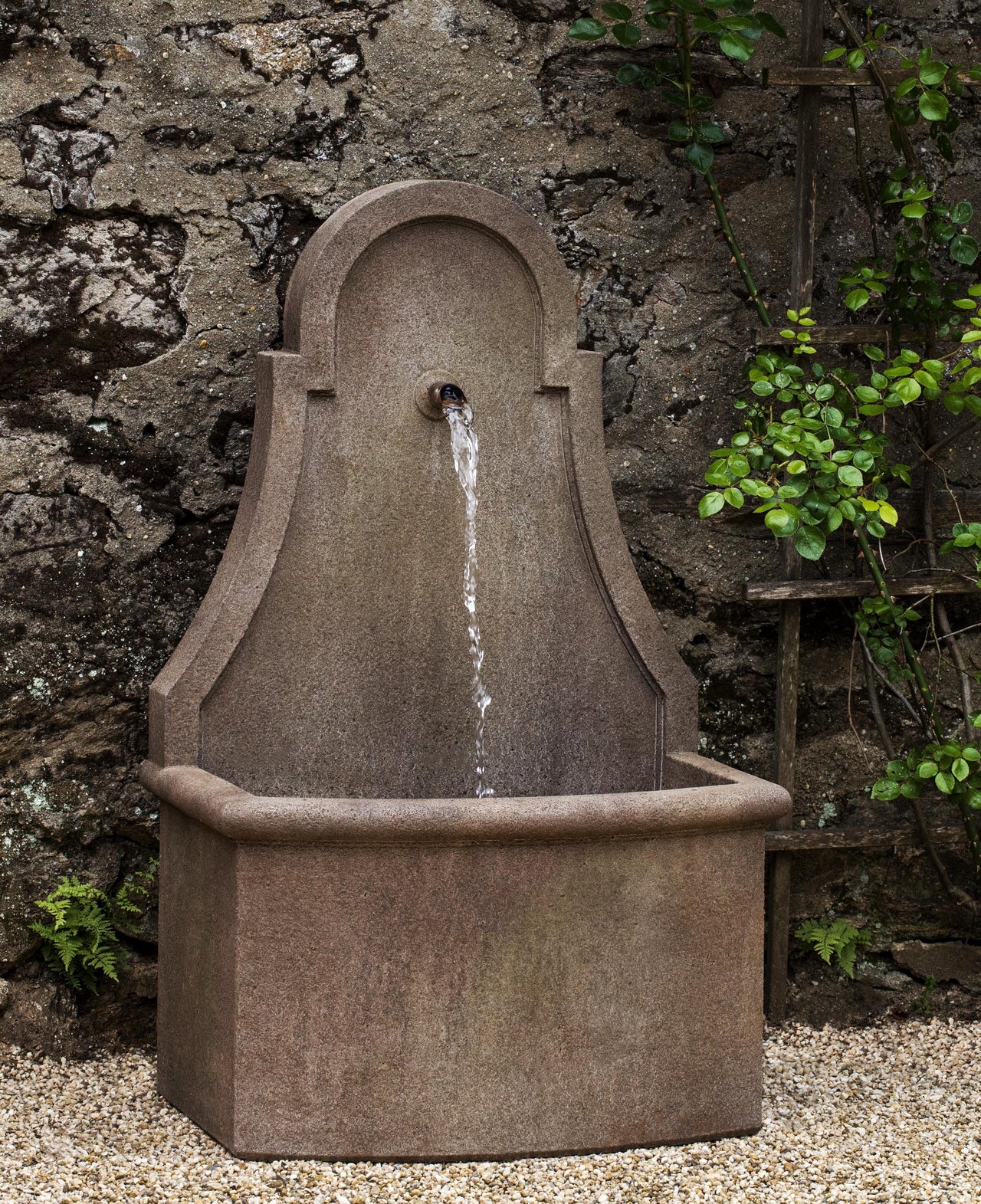 Campania International Cast Stone Closerie Wall Fountain Fountain Campania International 