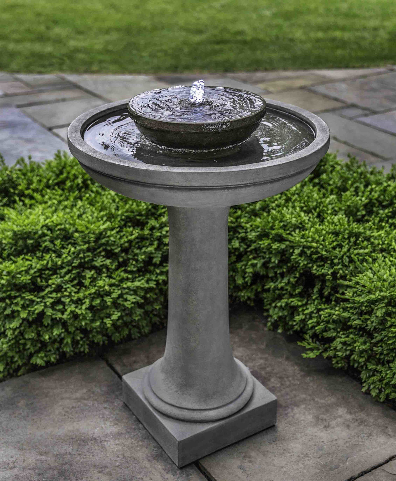 Campania International Cast Stone Meridian Fountain Fountain Campania International 