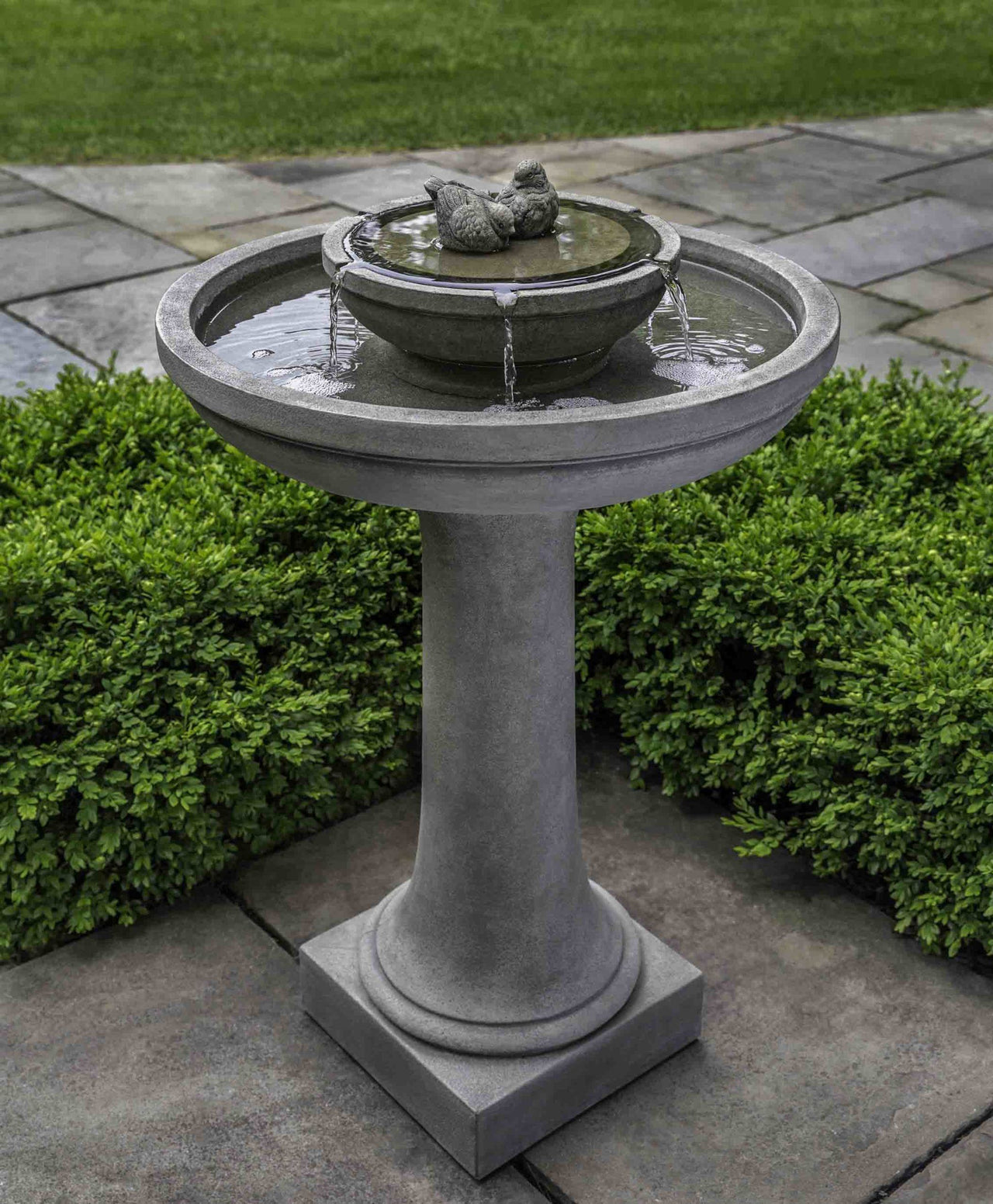 Campania International Cast Stone Dolce Nido Fountain Fountain Campania International 